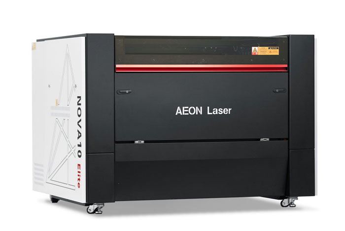 Aeon Nova10 S 临海论坛  Professional CO2 Laser Cutter and Engraver three-quarter view