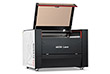 Aeon Nova10 S 吉林智慧人社网上办事大厅  Professional CO2 Laser Cutter and Engraver three-quarter view with lid open